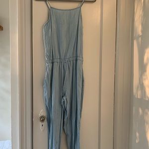 Chambray jumpsuit